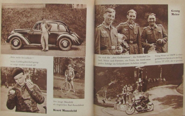 Hornickel "Rennfahrer" 1940 Racingdriver-Biography (9876)